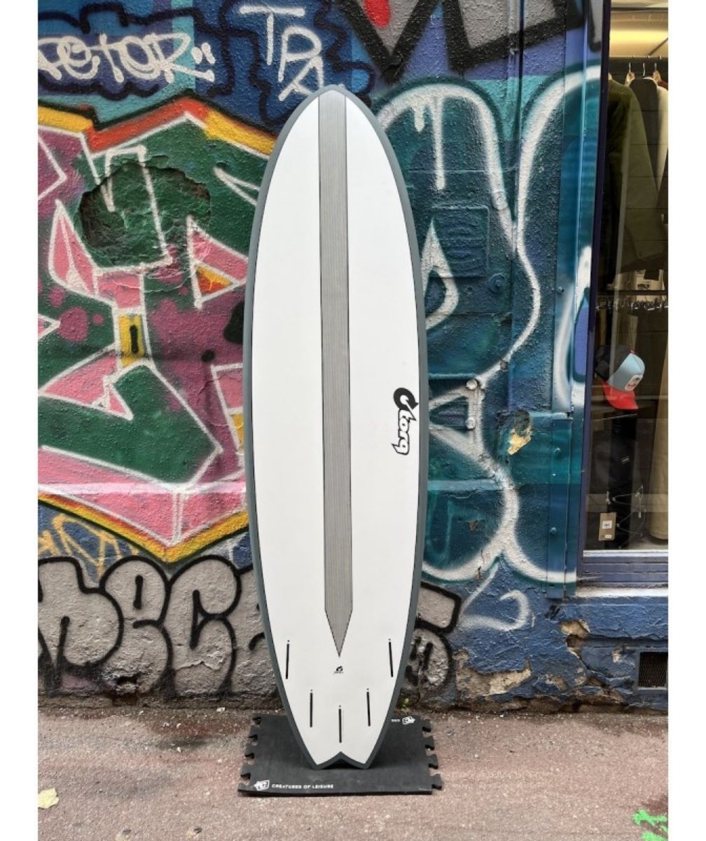TORQ SURFBOARDS MOD FISH 7'2" Graphite carbon strip