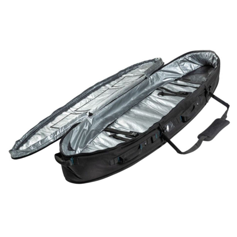 housse de surf just pour2 ou 3 planches vue ouvertes avec sangles