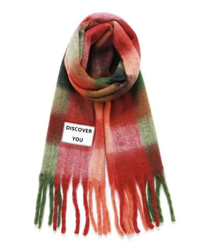 VERB TO DO ECHARPE MAXI I'M JUST A GIRL multi