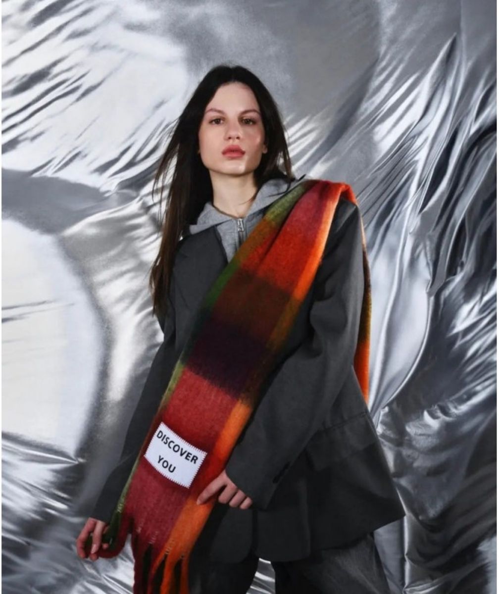 VERB TO DO ECHARPE MAXI I'M JUST A GIRL multi