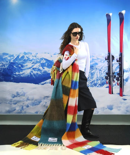 VERB TO DO ECHARPE MAXI I'M JUST A GIRL multi