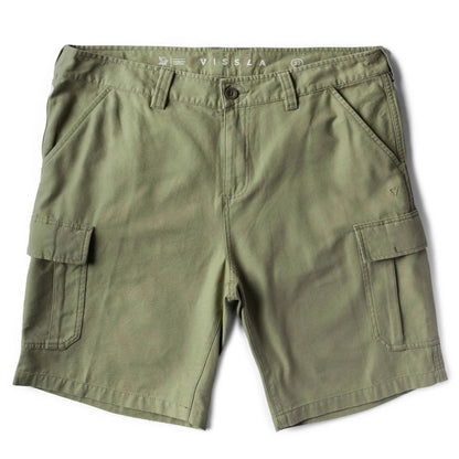 short homme cargo kaki vue de face
