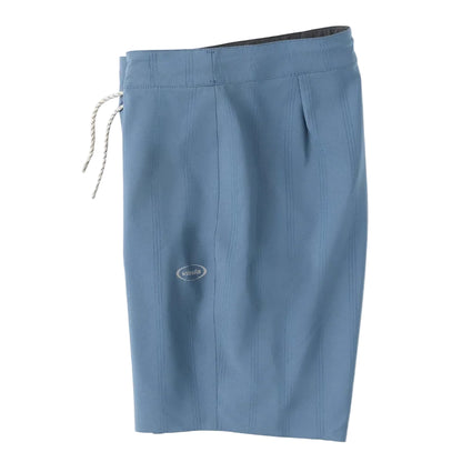 short de surf Vissla bleu poche latérale zip étanche vue côté