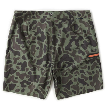 maillot de bain homme Vissla camo poche zippée performance surf