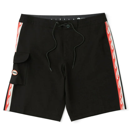maillot de bain vissla long noir poche cargo