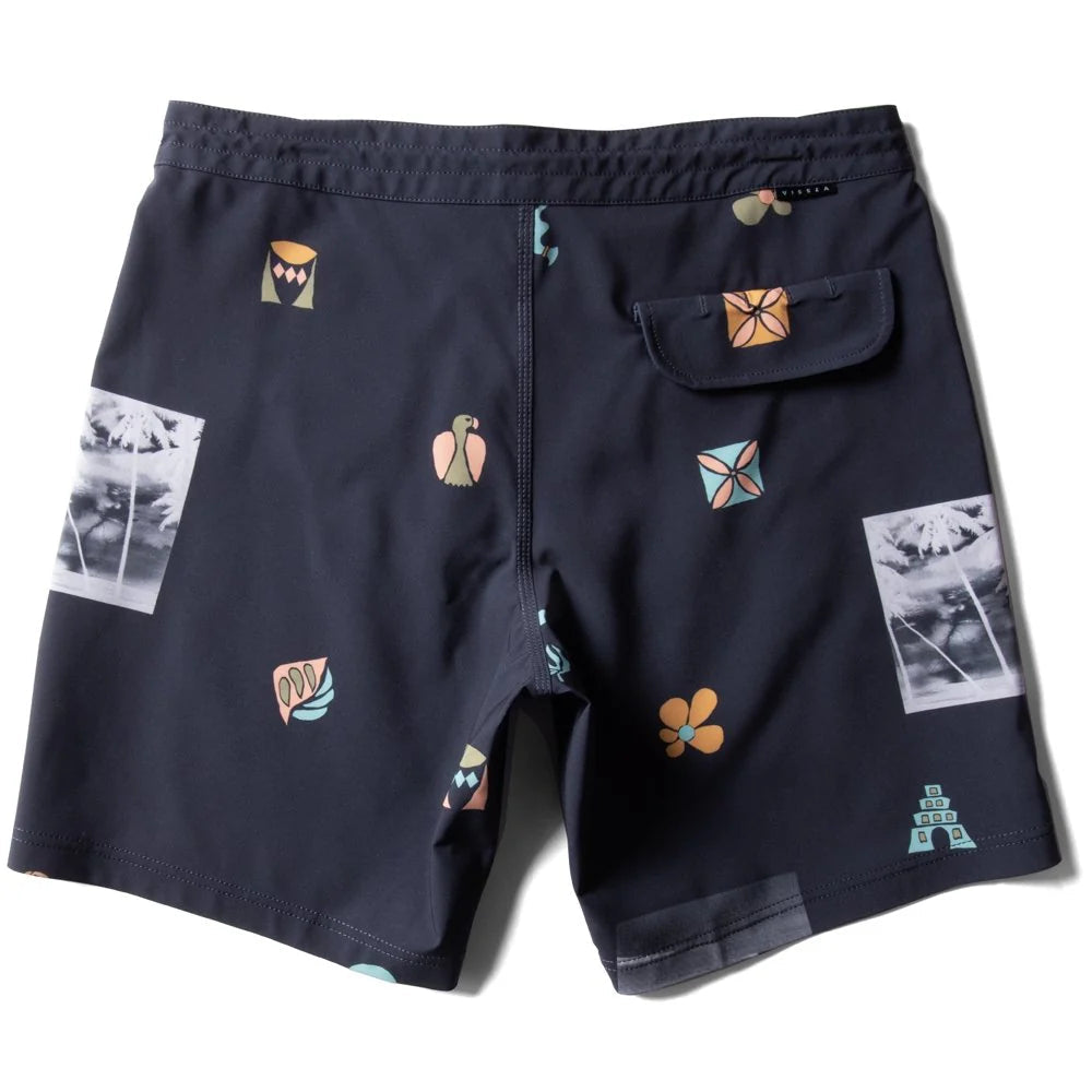 boardshort garcon vissla poche arriere