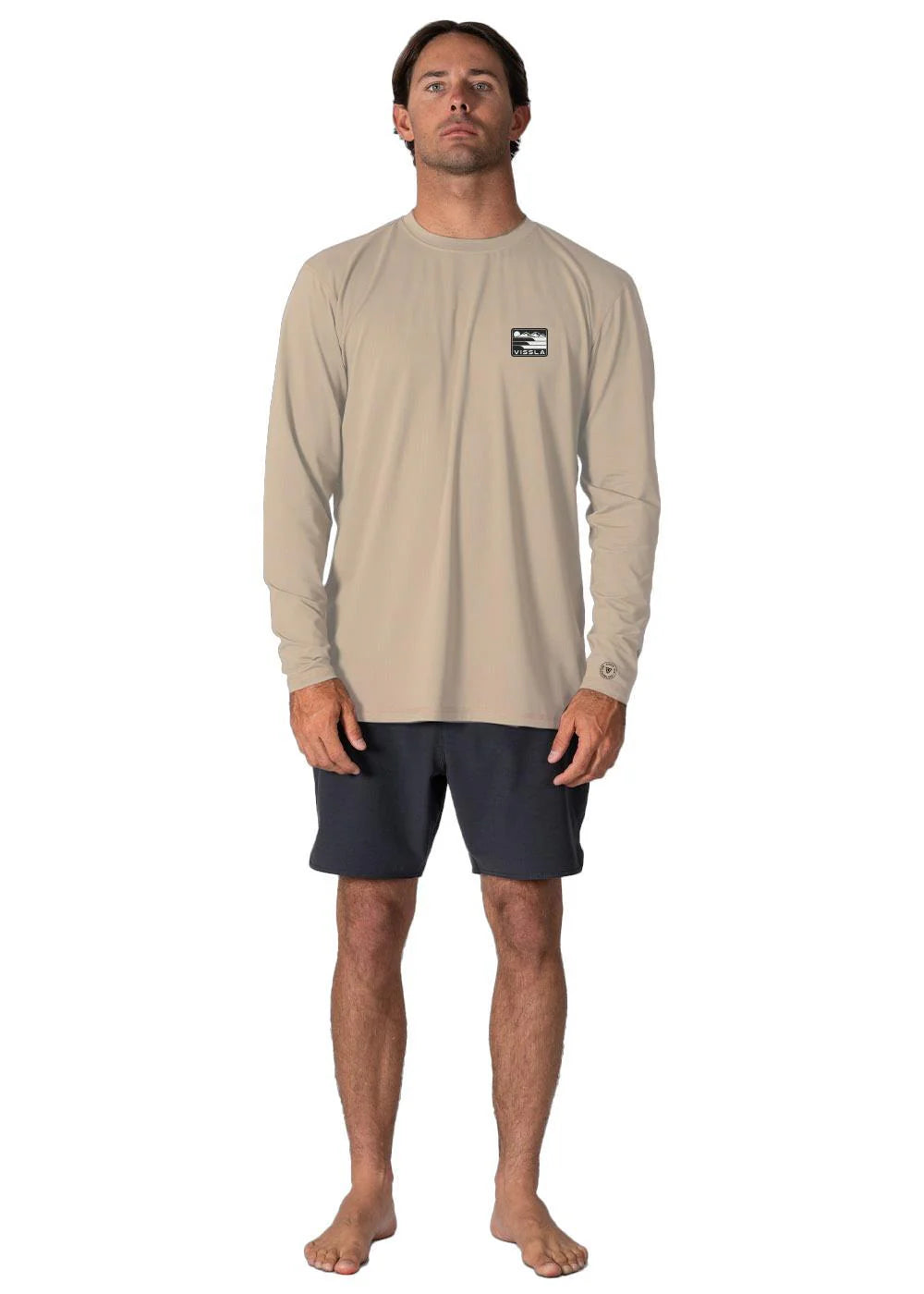 VISSLA LYCRA MANCHES LONGUES SURF PRO COMP Sand