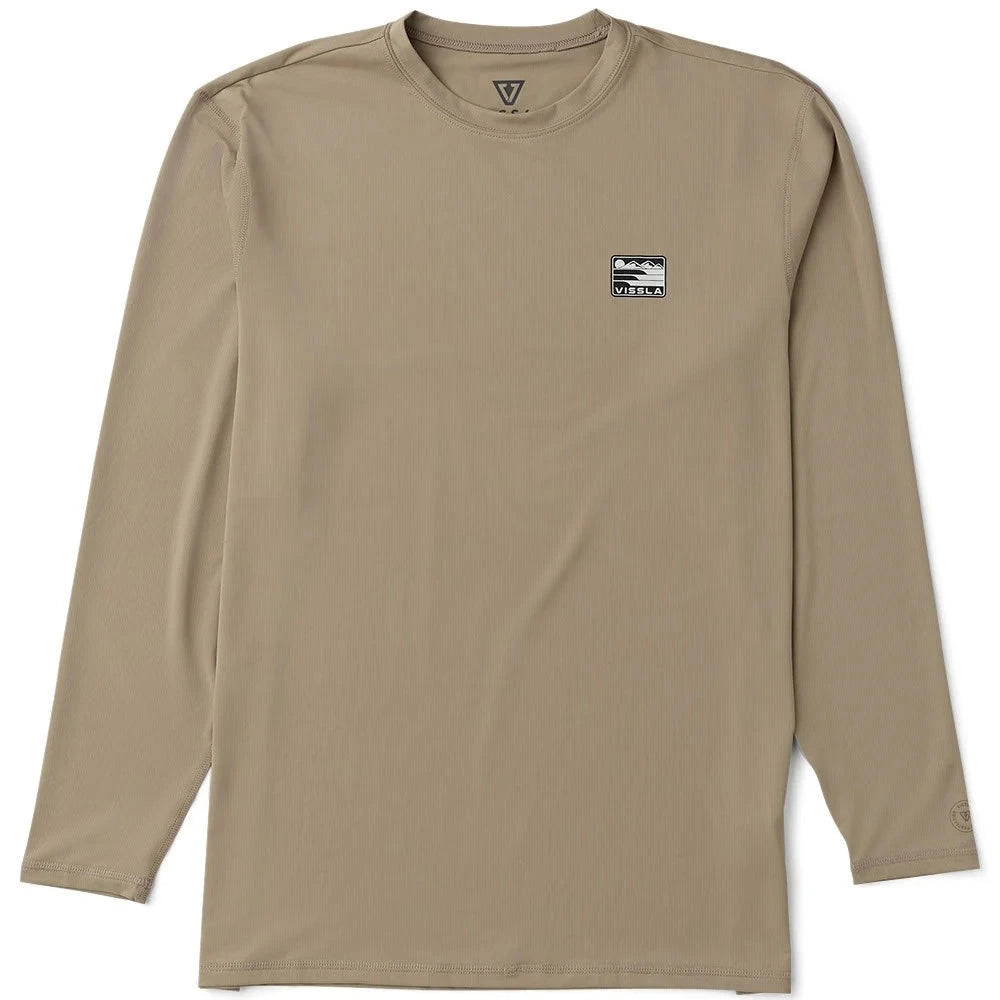 VISSLA LYCRA MANCHES LONGUES SURF PRO COMP Sand