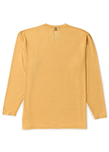 VISSLA LYCRA SURF TWISTED ECO LS SUN SHIRT Gold