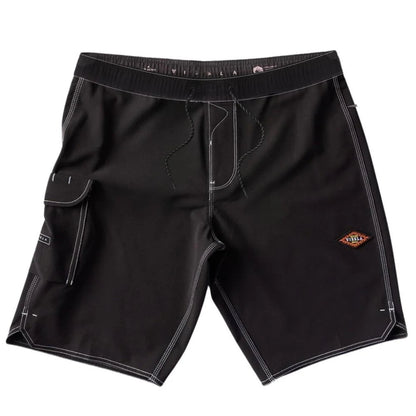 maillot de surf homme longueur genou vissla noir