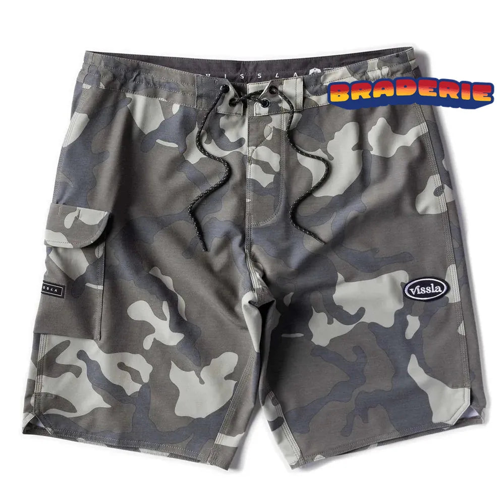 VISSLA MAILLOT DE SURF LONG SETS 21“ Camouflage