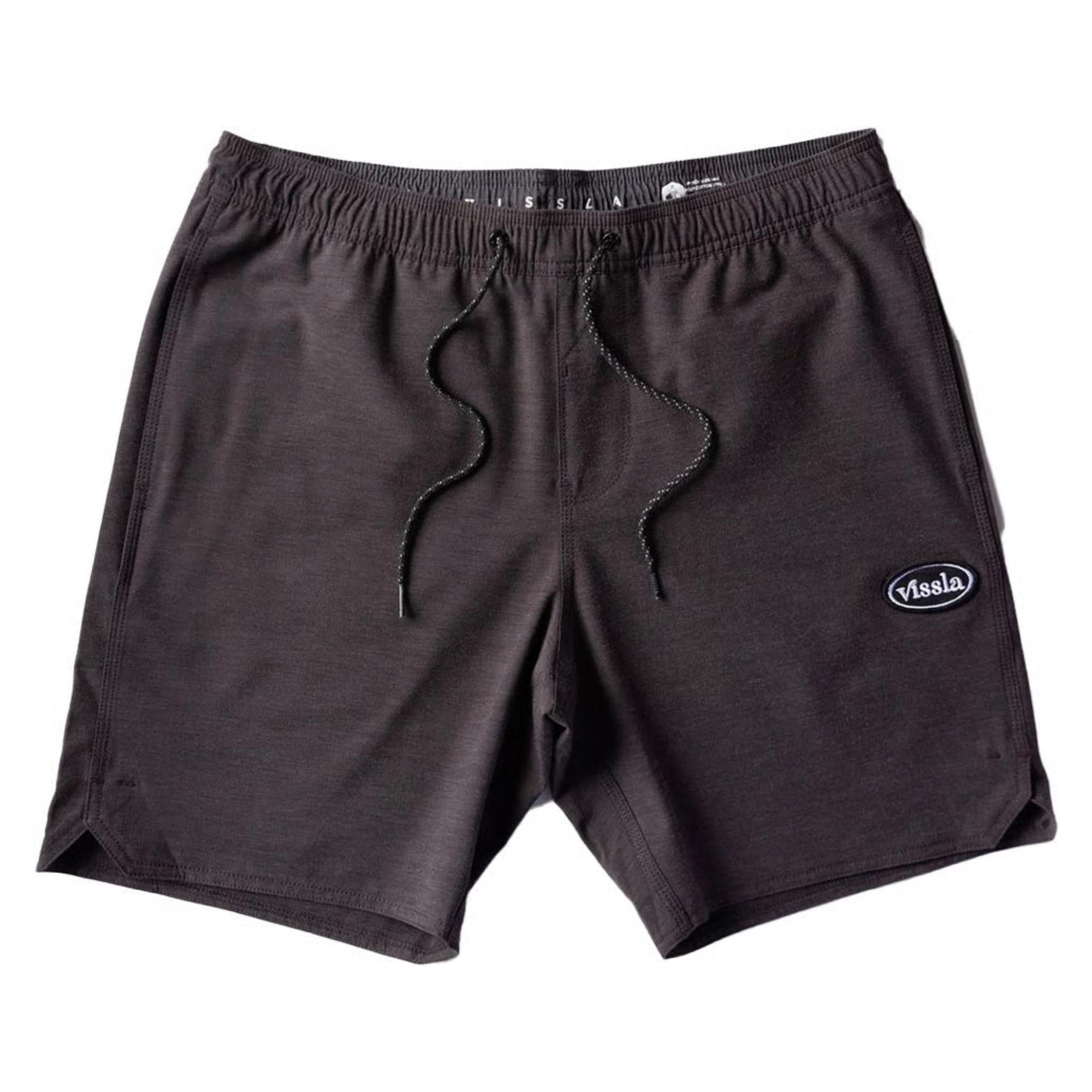 VISSLA MAILLOT SOLID SETS ECOLASTIC Black