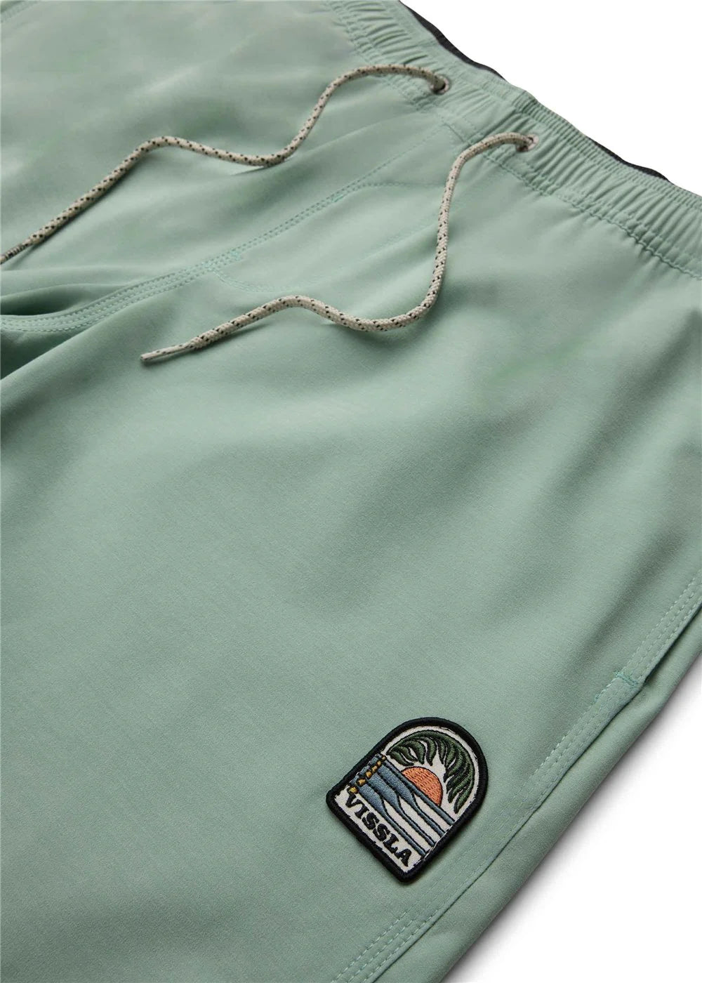 VISSLA MAILLOT SOLID SETS ECOLASTIC Aloe