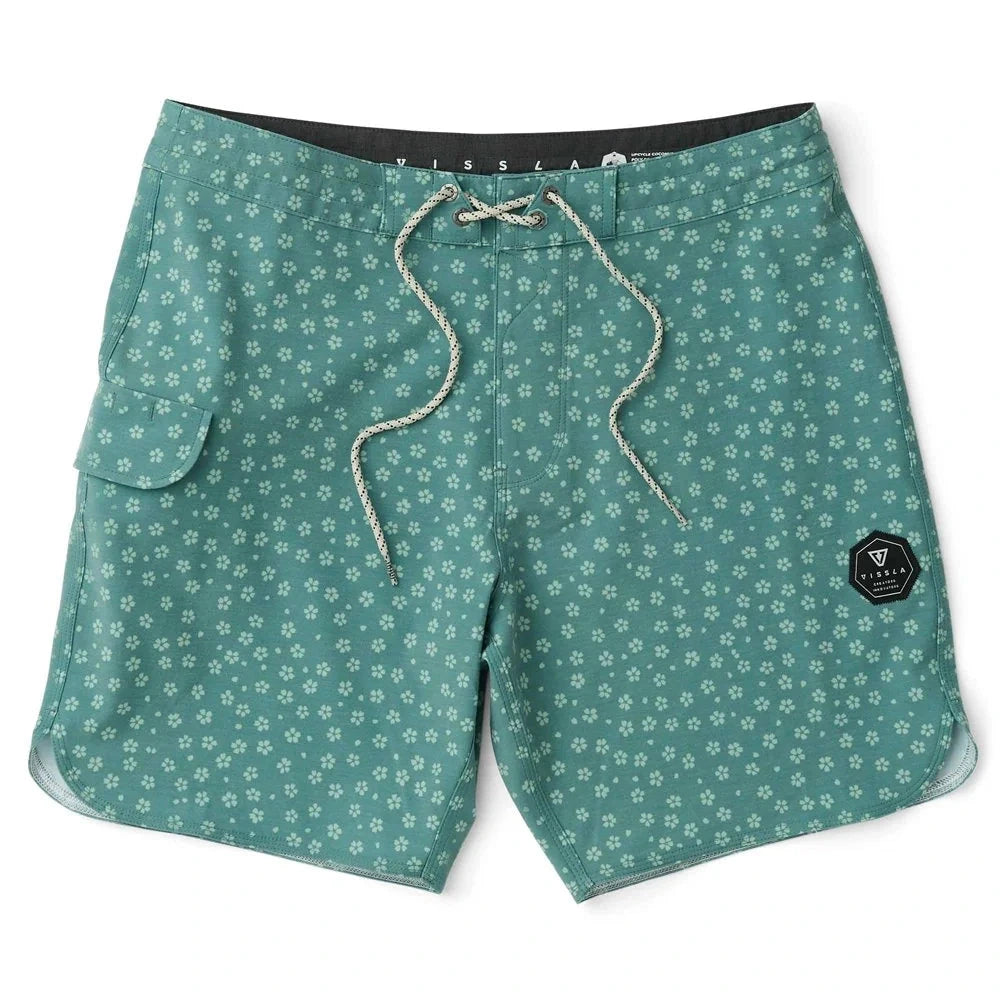 VISSLA MAILLOT DE SURF BONGOS 18,5“ Green