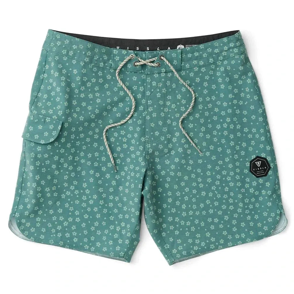 VISSLA MAILLOT DE SURF BONGOS 18,5“ Green
