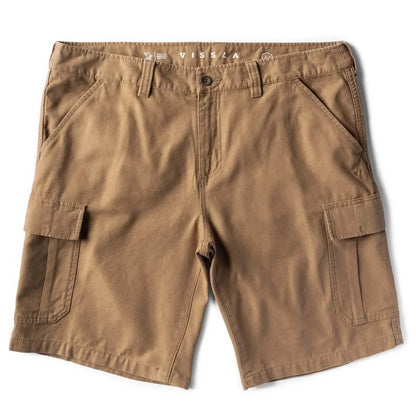 VISSLA WALKSHORT COUNTY CARGO TWILL 21" Dark kaky