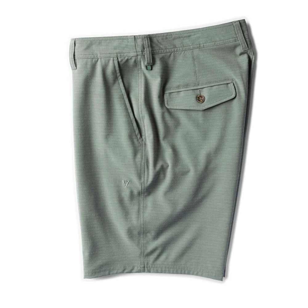 detail poches et coutures short hybride garcon vissla