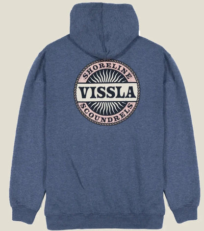 VISSLA SWEAT HOODIE SCOUNDRELS Bleu
