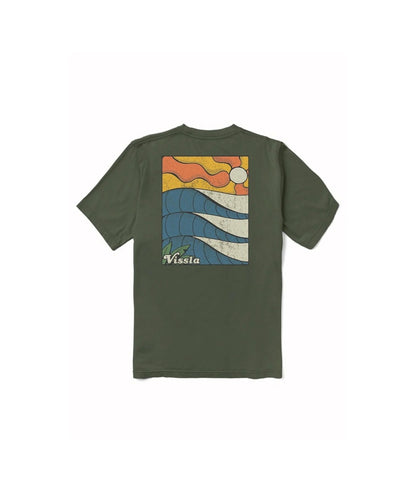 VISSLA T-SHIRT CAUGHT INSIDE Surplus