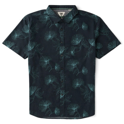 chemise surfwear homme noire et verte