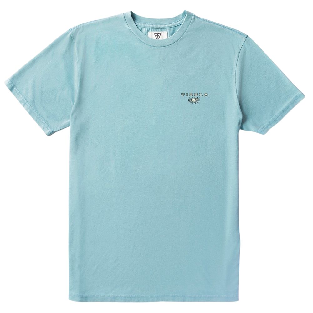 VISSLA TEE SHIRT LUCID DREAMS COSMIC WASH Vintage blue