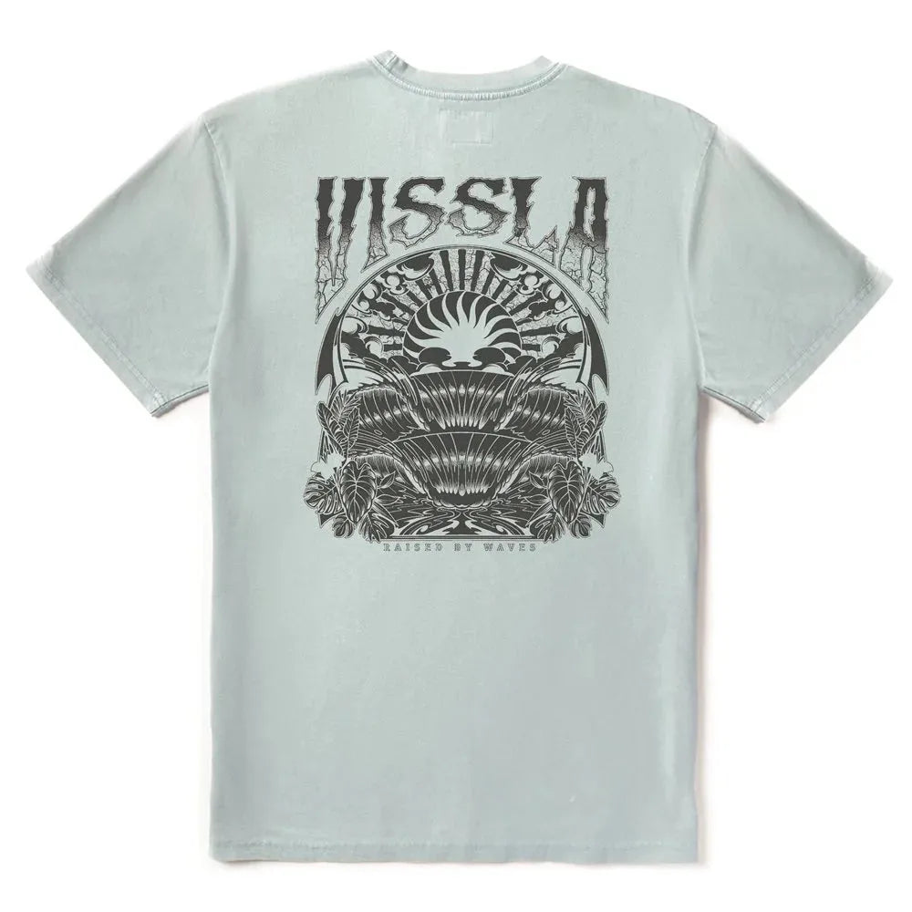 tee-shirt Vissla Paddle Out print dos style vintage surf vue arrière