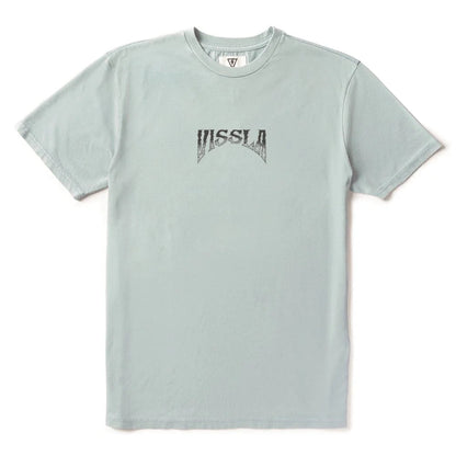 tee-shirt Vissla Paddle Out cosmic wash bleu logo vissla surf vue face