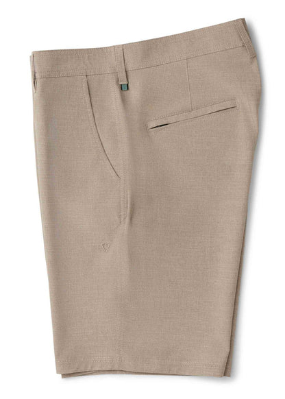 VISSLA WALKSHORT FIN BOX HYBRID 19.5" Dark kaki