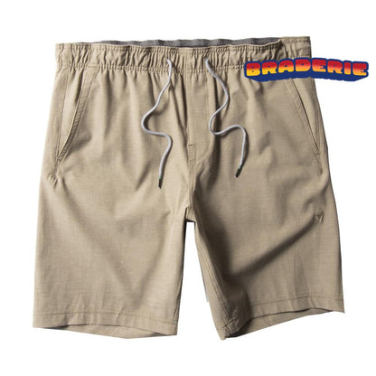 VISSLA BERMUDA NO SEE UMS 18“ ÉLASTIQUE Kaki