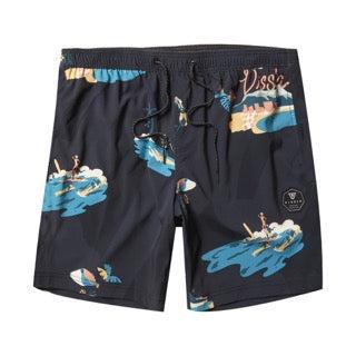 VISSLA ENFANT MAILLOT WAIKOOKS 13“ Black